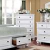 Castor 5-Drawer Chest (CM7590WH-C) image 3
