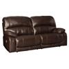 Hallstrung Power Reclining Leather Match Sofa (U5240247) image 2