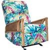 Swivel Glider Fabric Recliner (SRG385) image 2