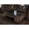 Game Zone Power Reclining Leather Look Sofa (3850115) image 12