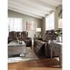 Game Zone Power Reclining Leather Look Sofa (3850115) image 16
