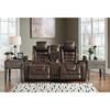 Game Zone Power Reclining Leather Look Loveseat (3850118) image 4