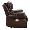 Buncrana Power Leather Match Recliner (U8460413) image 3