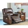 Buncrana Power Leather Match Recliner (U8460413) image 6