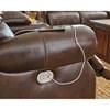Buncrana Power Leather Match Recliner (U8460413) image 7