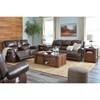 Buncrana Power Reclining Leather Match Sofa (U8460415) image 12
