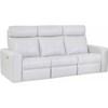 Kendall Power Reclining Leather Look Sofa (Kendall 40586-MEC-OPH Power Sofa Recliner with Adjustable Headrest) image 1
