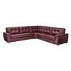 Shea Leather 3 pc Sectional (Shea 1021-AC 3 pc Sectional) image 1