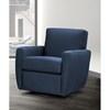 Futura Swivel Fabric Chair (Futura Swivel Rocking Chair - Blue) image 1