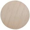 Round Bonaza Ivory Counter Height Dining Table with Pedestal Base (IFD4151RNDTP/IFD4150RNDBA) image 2