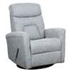 Fauteuil inclinable pivotant berçant Amsterdam en tissu (9117-1-GIORGIO CHARCOAL) image 1