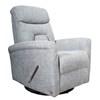 Fauteuil inclinable pivotant berçant Amsterdam en tissu (9117-1-GIORGIO CHARCOAL) image 2