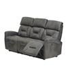 Canapé inclinable Barcelona en tissu (9118-3P-FG30) image 1