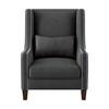 Keller Stationary Fabric Accent Chair (1114DG-1) image 1