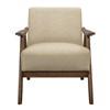 Damala Stationary Fabric Accent Chair (1138BR-1) image 2