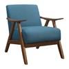 Damala Stationary Fabric Accent Chair (1138BU-1) image 1