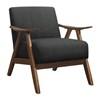 Damala Stationary Fabric Accent Chair (1138DG-1) image 1