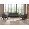 Damala Stationary Fabric Accent Chair (1138DG-1) image 5