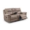 Isabella Reclining Leather Look Loveseat with Console (IS850CLS) image 1