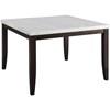 Square Francis Counter Height Dining Table with Marble Top (FC5454MT/FC600TL) image 1