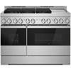 Noir 48-inch Professional-Style Gas Range with Chrome-Infused Griddle (JGRP548HM) image 1