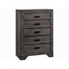 Louis Philip 5-Drawer Chest (ENH100-CH) image 1