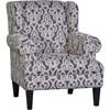 Stationary Fabric Chair (6060F40 Chair - Beautiful Day Onyx) image 1