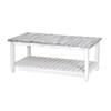 Picket Fence Coffee Table (B78203-GREY/BLANC) image 1
