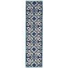 Ravella 2253/33 Rug - Floral Tile Navy image 2