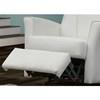 Fauteuil inclinable pivotant berçant coulissant Langdon en polyuréthane (Langdon L0772-MEC-SG) image 3