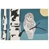 Frontporch 1862/47 Rug - Snowy Owl Night image 1
