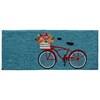 Frontporch 4434/03 Rug - Bike Ride Blue image 2