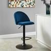 Sataro Adjustable Height Stool (203-270BLU) image 2