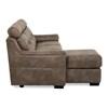 Denmark Fabric 2 pc Sectional (77224-16/77224-08-PALACE-SILT) image 3