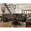 Power Reclining Fabric 6 pc Sectional (180-21 6 pc Sectional) image 2