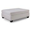Fabric Ottoman (2875 Ottoman - Guardian White-P) image 1