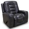 Branson Rocker Fabric and Leather Look Recliner (4576 8626-02) image 1