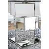 Round Izzy Dining Table with Glass Top and Pedestal Base (CM3384RT-TABLE) image 2