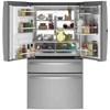36-inch, 27.6 Cu. Ft. French 4-Door Refrigerator with Door In Door (PVD28BYNFS) image 5