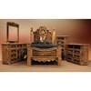 Rope and Star with Cowhide Bedroom Suite Dresser Mirror (ZLUNA-REC042 MIRROR) image 2