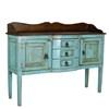 Walnut Henriette Sideboard (VMANTI-L-CON-018 TURQ/WALNUT) image 1