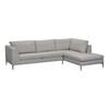 Quincy Fabric 2 pc Sectional (Quincy UR46-65/UR46-60 2 pc Sectional - Luxor Glacier) image 1