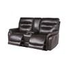 Fortuna Power Reclining Leather Loveseat with Console (FT850LC) image 5