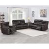 Fortuna Power Reclining Leather Loveseat with Console (FT850LC) image 7