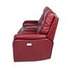 Fortuna Power Reclining Leather Loveseat with Console (FT850LW) image 5