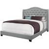 Queen Upholstered Panel Bed (I 5966Q) image 1