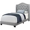 Twin Upholstered Panel Bed (I 5966T) image 1