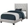 Twin Upholstered Platform Bed (I 5985T) image 1