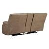 Ricmen Power Reclining Leather Match Loveseat with Console (U4370218) image 4