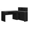I 7430 Computer Desk - Black/Grey image 1